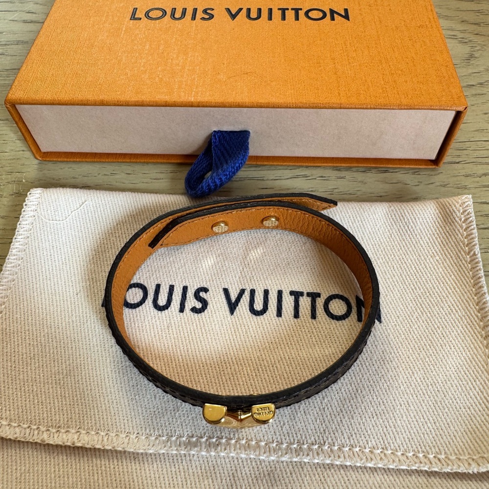 Louis Vuitton monogram bracelet